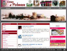 Tablet Screenshot of comune.polverara.pd.it